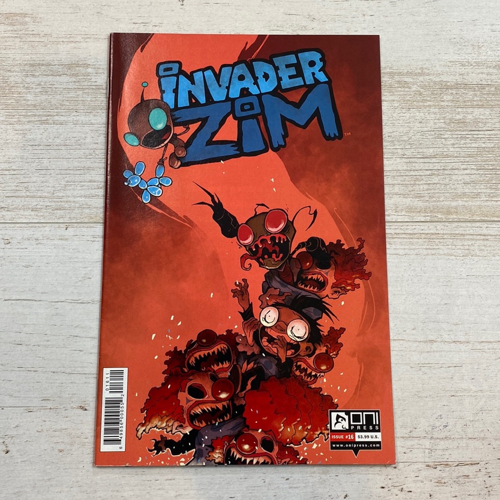Invader Zim Issue #16 Oni Press Comic Book